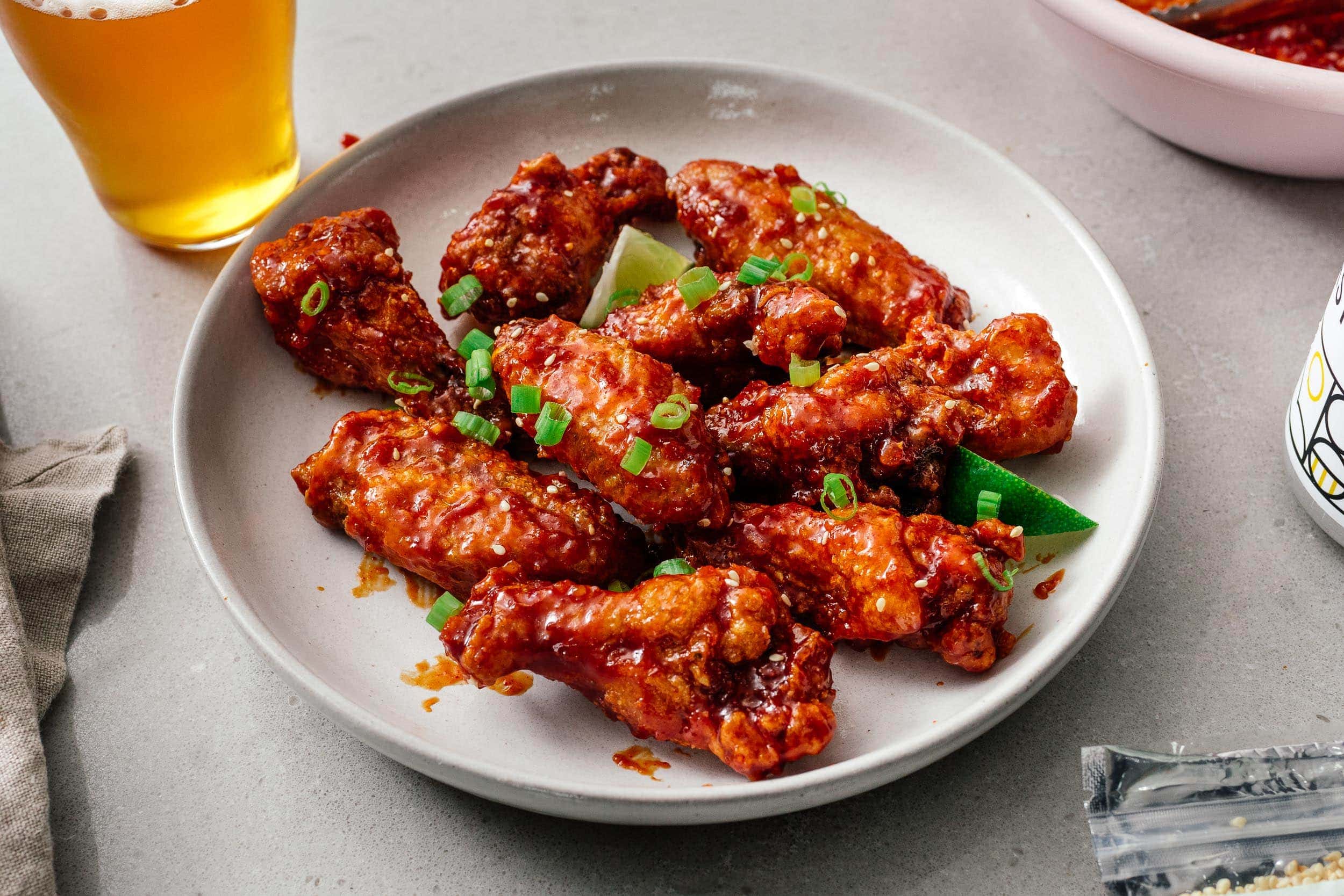 Spicy mala fries Chicken